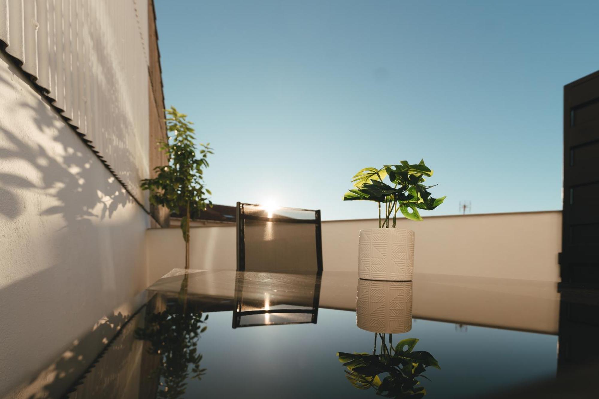 Macarena Suites Caces エクステリア 写真