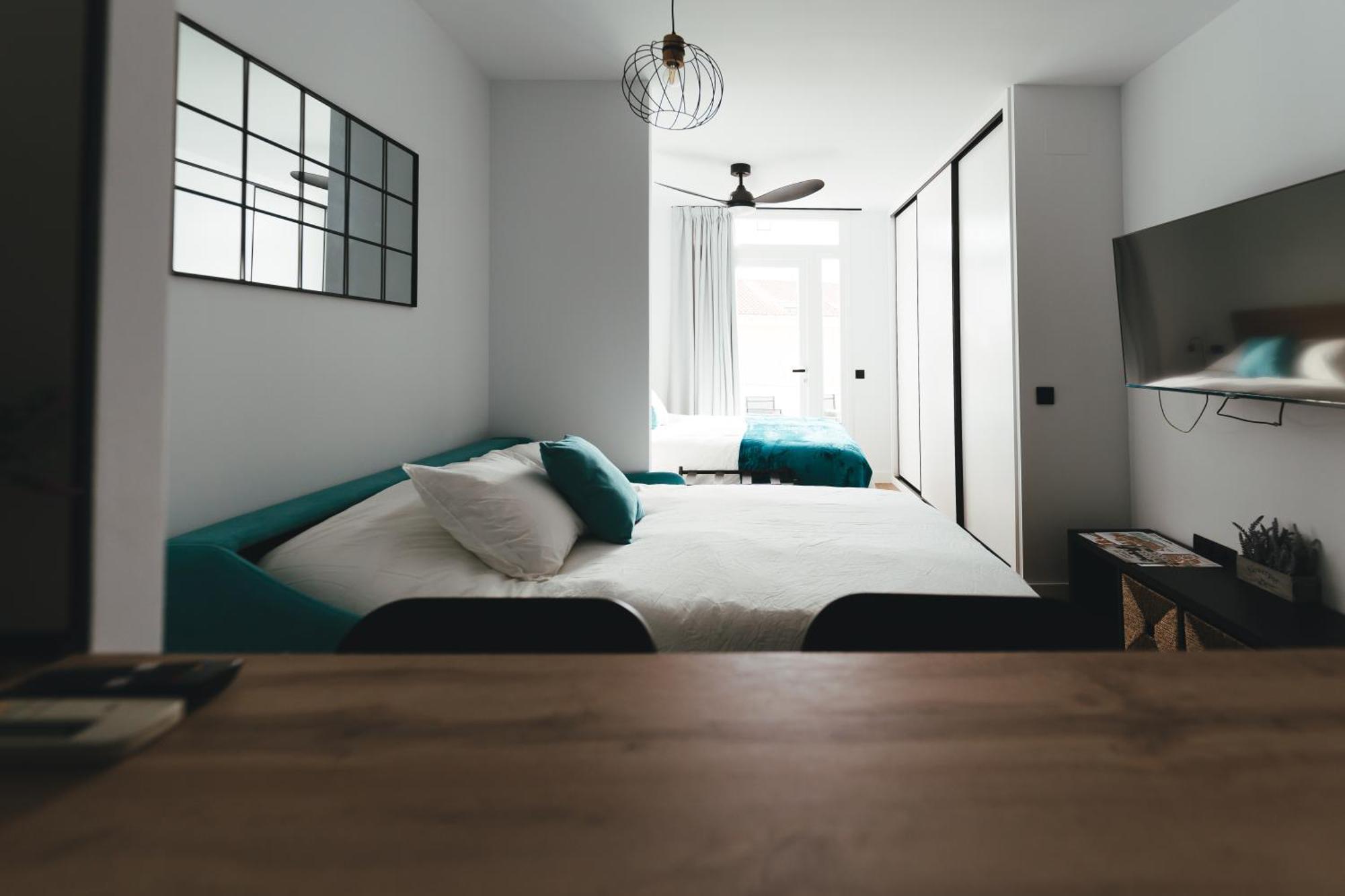 Macarena Suites Caces エクステリア 写真